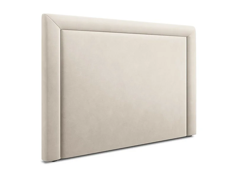 CXL by Christian Lacroix - Kopfteil "Marie" Sitzer aus Samt leichtes beige - 140x8x120cm