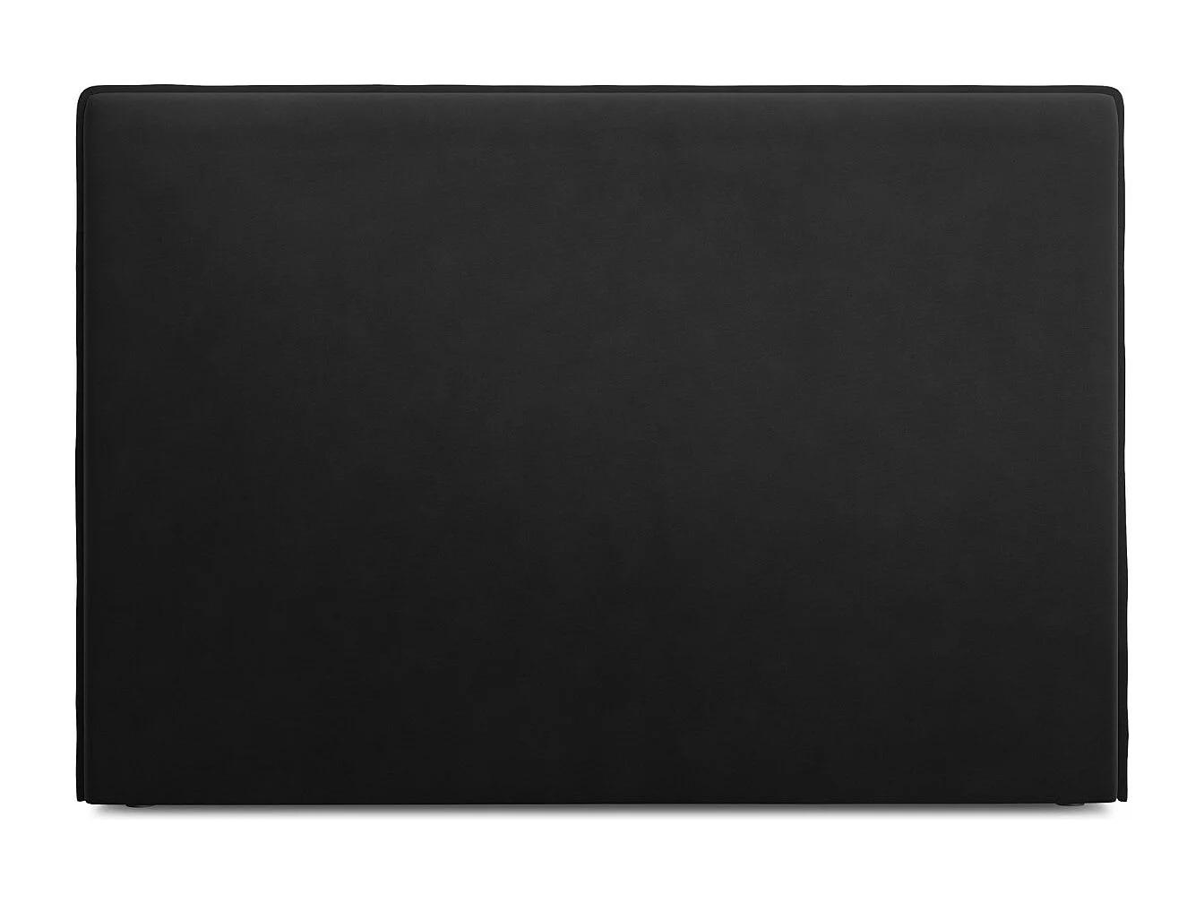 CXL by Christian Lacroix - Tête de lit "Provence" 140x120cm en velours noir - 140x8x120cm