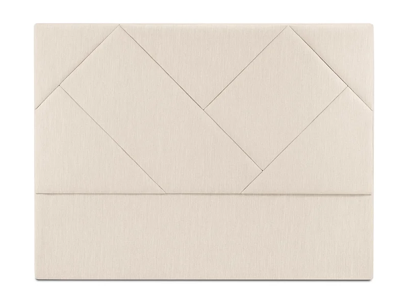 CXL by Christian Lacroix - Kopfteil "Alpilles" Sitzer aus strukturiertem Stoff leichtes beige - 180x8x120cm