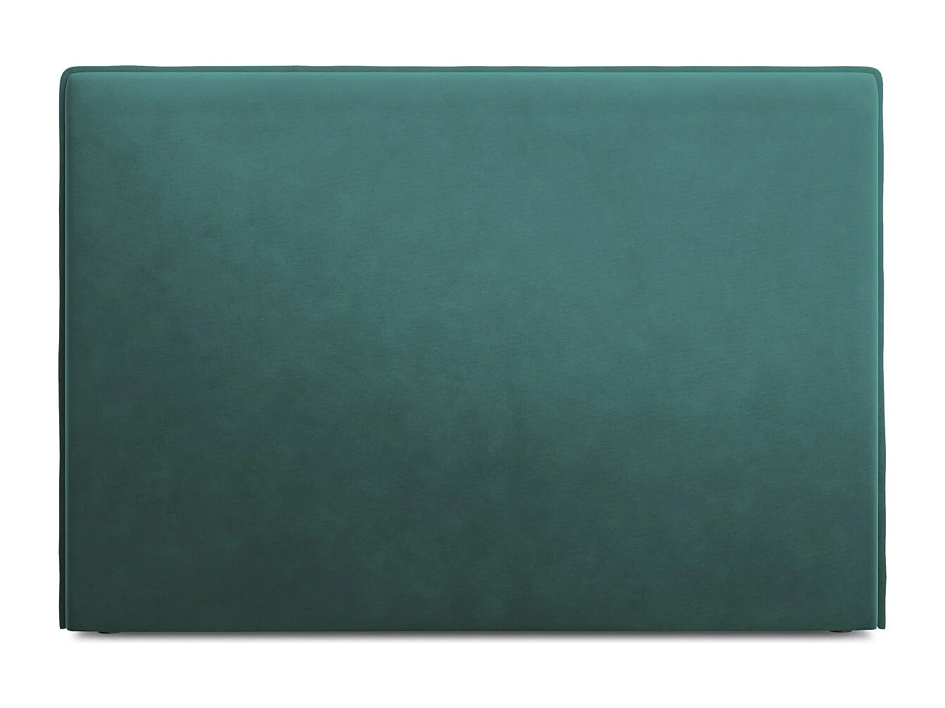 CXL by Christian Lacroix - Tête de lit "Provence" 160x120cm en velours pétrole - 160x8x120cm