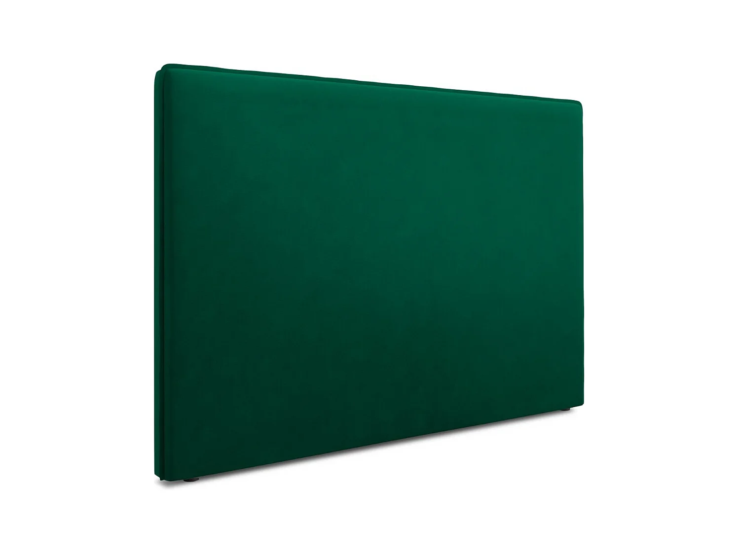 CXL by Christian Lacroix - Tête de lit "Provence" 140x120cm en velours vert bouteille - 140x8x120cm
