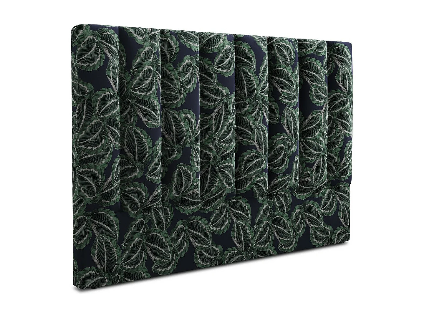 CXL by Christian Lacroix - Tête de lit "Camargue" 140x120cm en velours motif de la jungle - 140x8x120cm