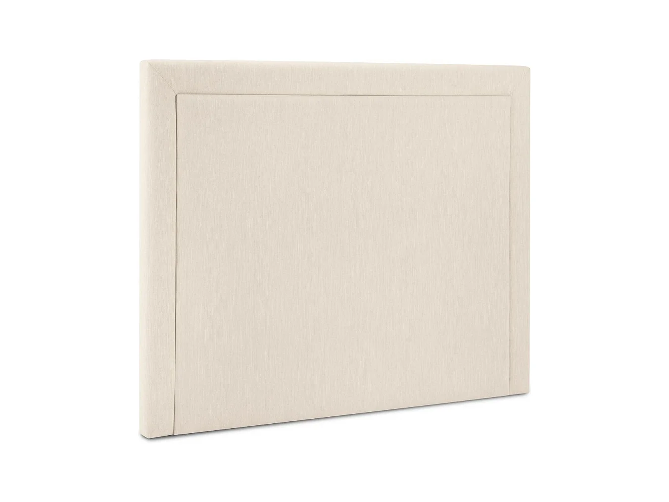 CXL by Christian Lacroix - Kopfteil "Marie" Sitzer aus strukturiertem Stoff leichtes beige - 140x8x120cm