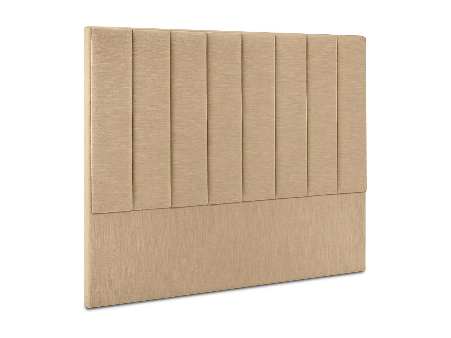 CXL by Christian Lacroix - Hoofdeinde "Camargue" 200x120cm, Structurele stof, Beige - 200x8x120cm