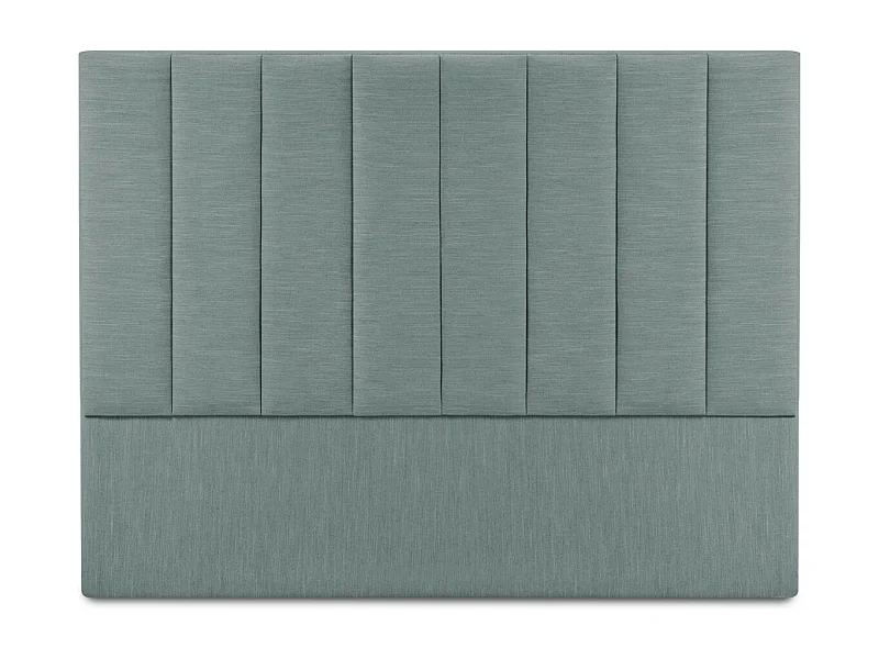 CXL by Christian Lacroix - Hoofdeinde "Camargue" 160x120cm, Structurele stof, Blauw - 160x8x120cm