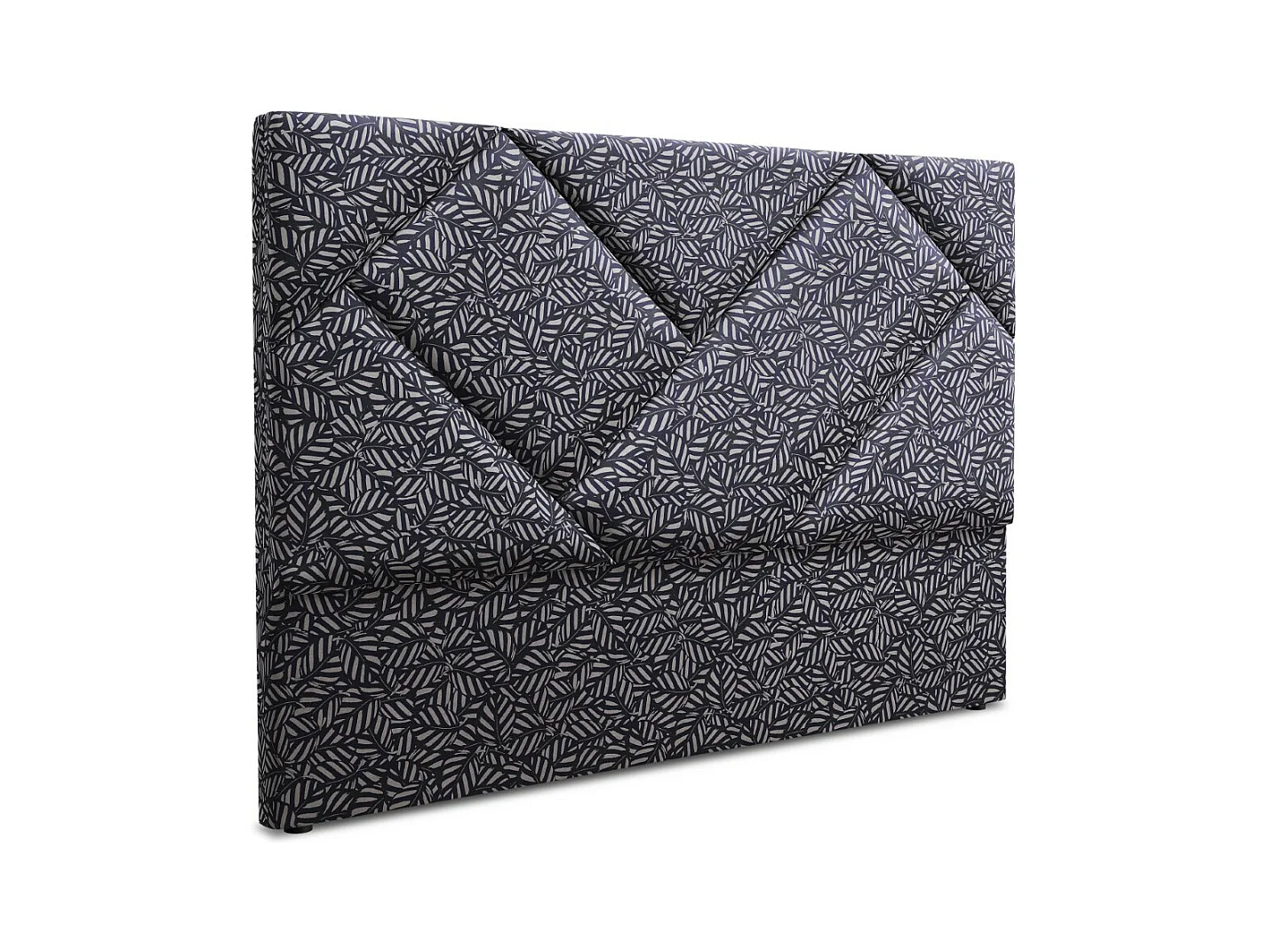 CXL by Christian Lacroix - Testiera "Alpilles" 160x120cm in velluto motivo blu marino - 160x8x120cm