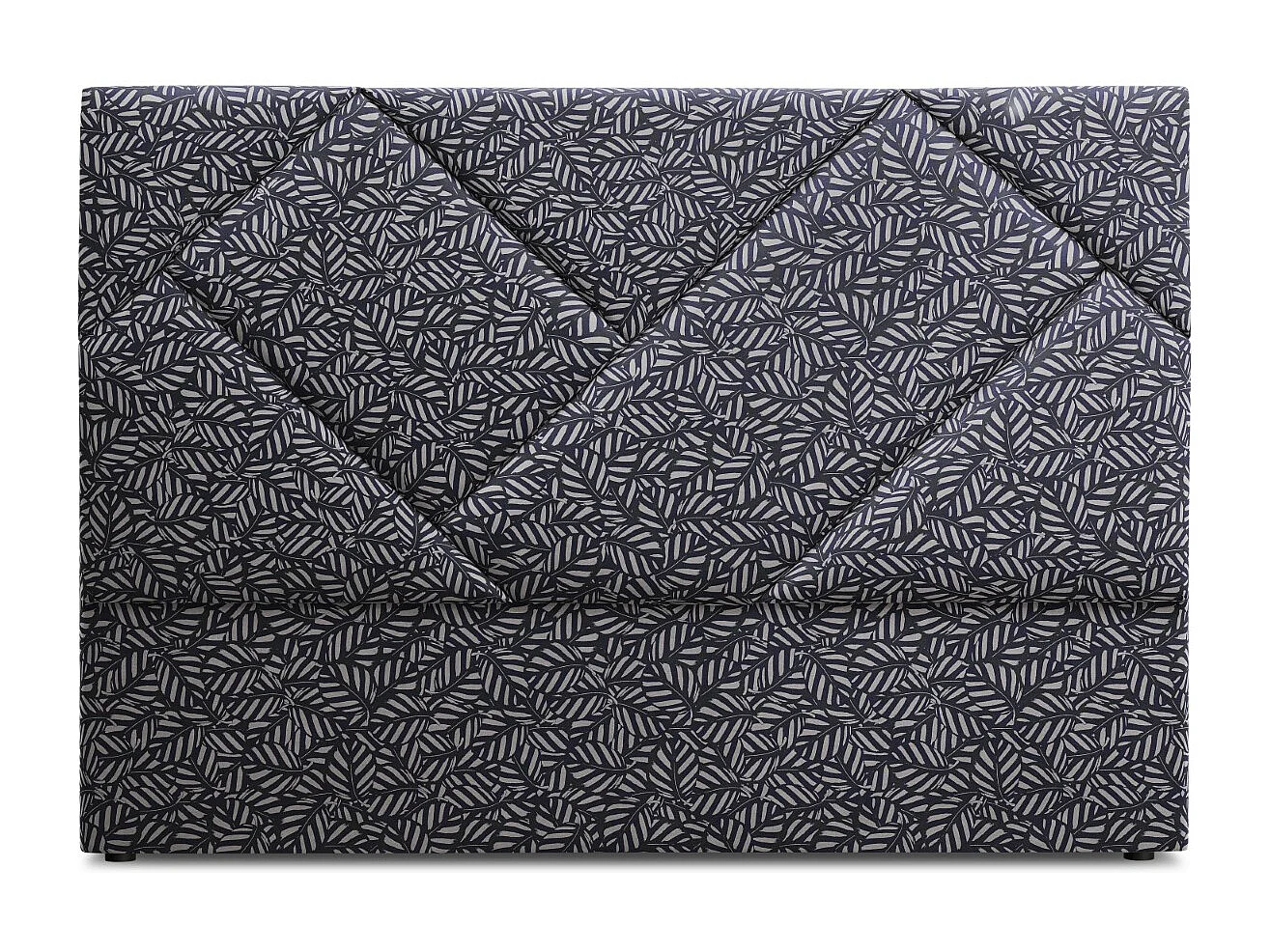 CXL by Christian Lacroix - Kopfteil "Alpilles" Sitzer aus Samt marineblaues-motiv - 160x8x120cm