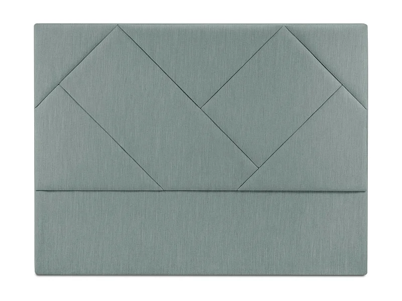 CXL by Christian Lacroix - Hoofdeinde "Alpilles" 160x120cm, Structurele stof, Blauw - 160x8x120cm