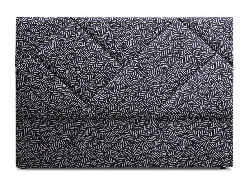 CXL by Christian Lacroix - Zagłówek, "Alpilles" 140x120cm welur, granatowy wzór - 140x8x120cm