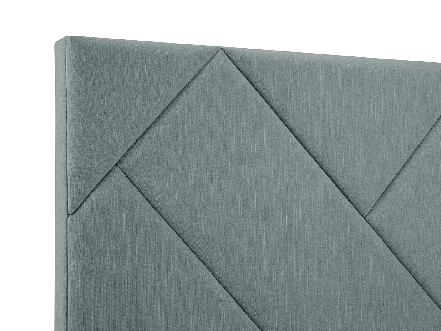 CXL by Christian Lacroix - Hoofdeinde "Alpilles" 140x120cm, Structurele stof, Blauw - 140x8x120cm