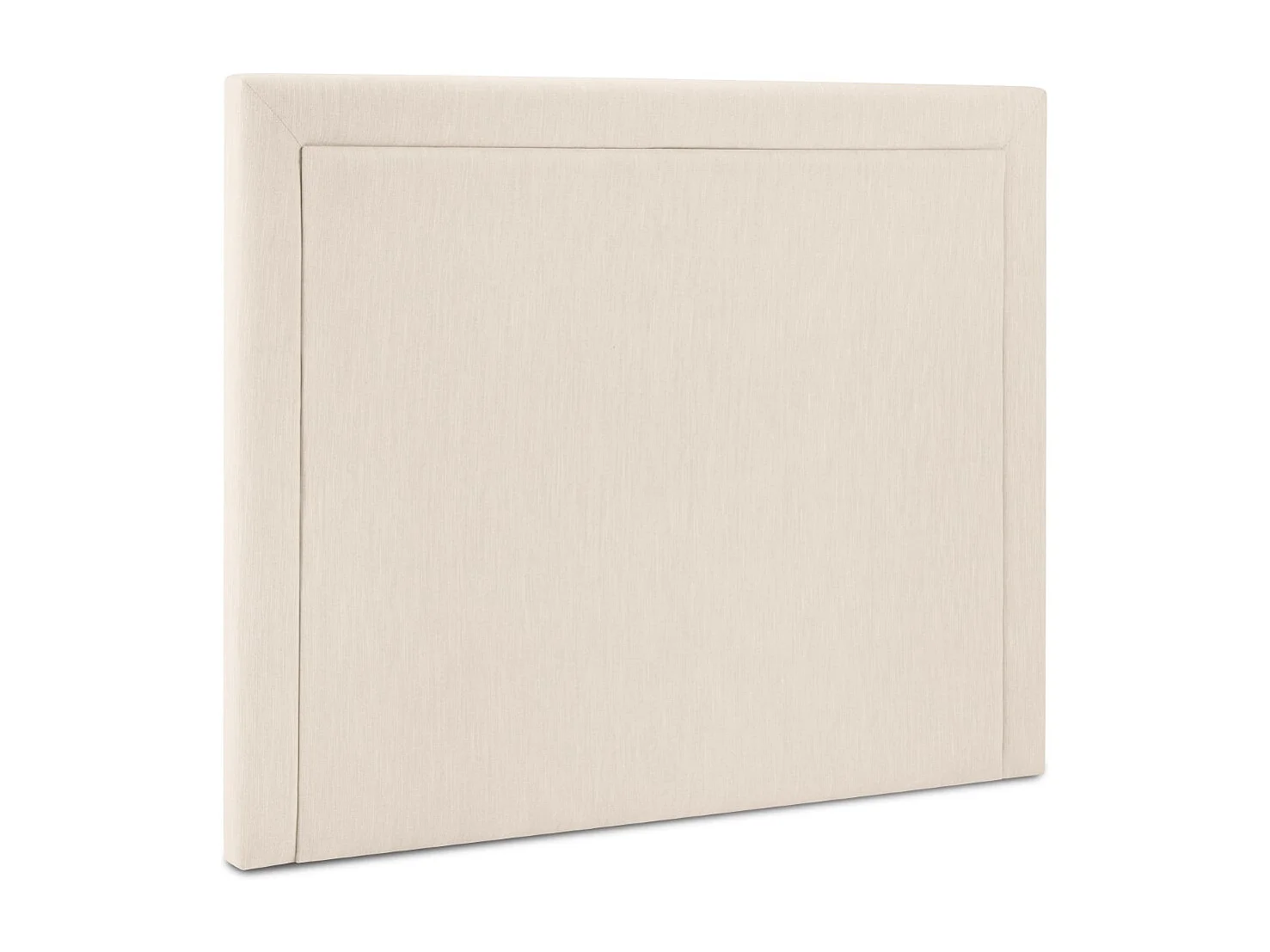 CXL by Christian Lacroix - Kopfteil "Marie" Sitzer aus strukturiertem Stoff leichtes beige - 180x8x120cm