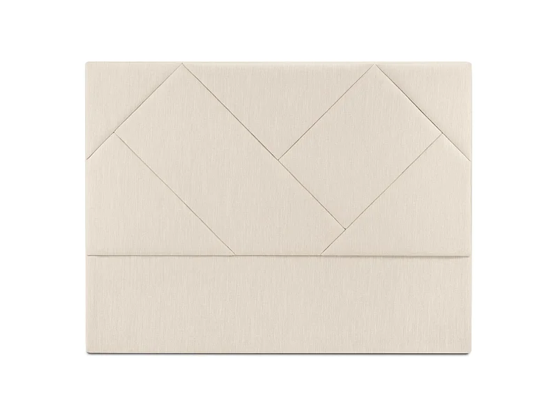 CXL by Christian Lacroix - Kopfteil "Alpilles" Sitzer aus strukturiertem Stoff leichtes beige - 140x8x120cm