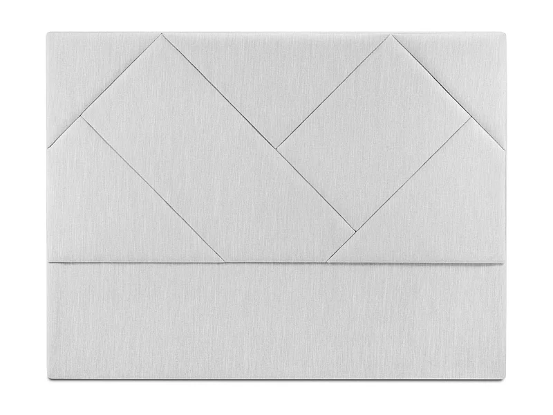 CXL by Christian Lacroix - Zagłówek, "Alpilles" 160x120cm tkanina strukturalna, szary jasny - 160x8x120cm