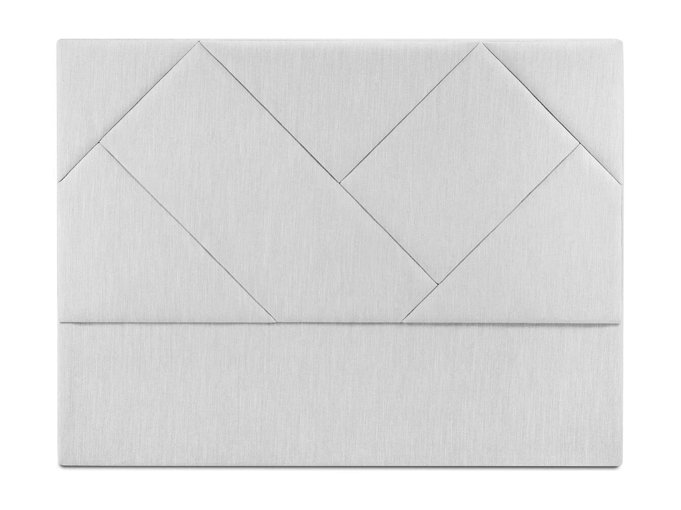 CXL by Christian Lacroix - Zagłówek, "Alpilles" 160x120cm tkanina strukturalna, szary jasny - 160x8x120cm