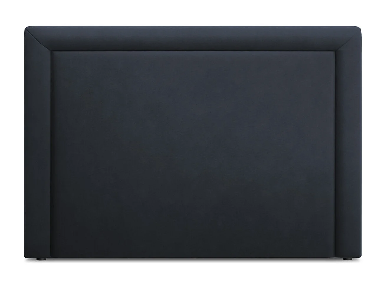 CXL by Christian Lacroix - Tête de lit "Marie" 140x120cm en velours bleu foncé - 140x8x120cm