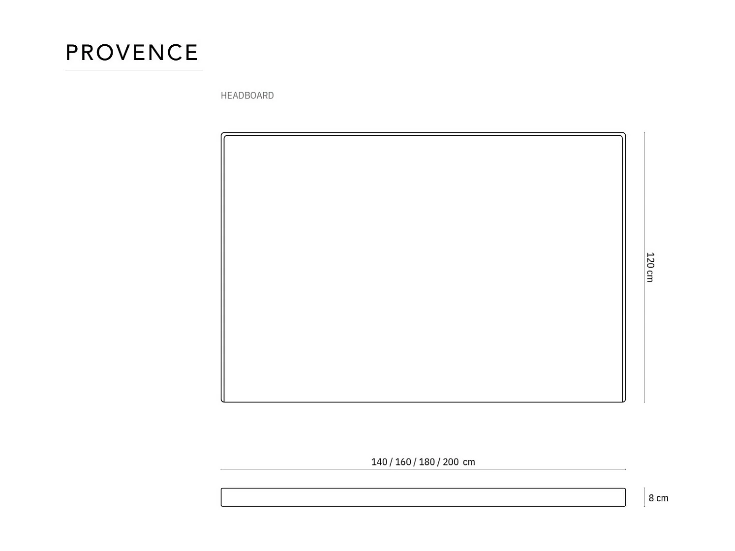 CXL by Christian Lacroix - Kopfteil "Provence" Sitzer aus Samt petrol - 180x8x120cm