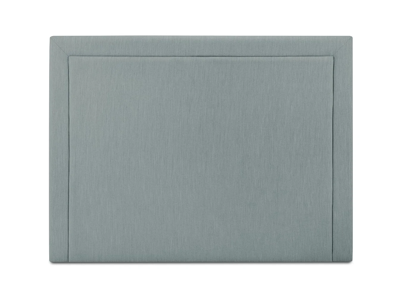 CXL by Christian Lacroix - Tête de lit "Marie" 180x120cm en tissu structurel bleu - 180x8x120cm