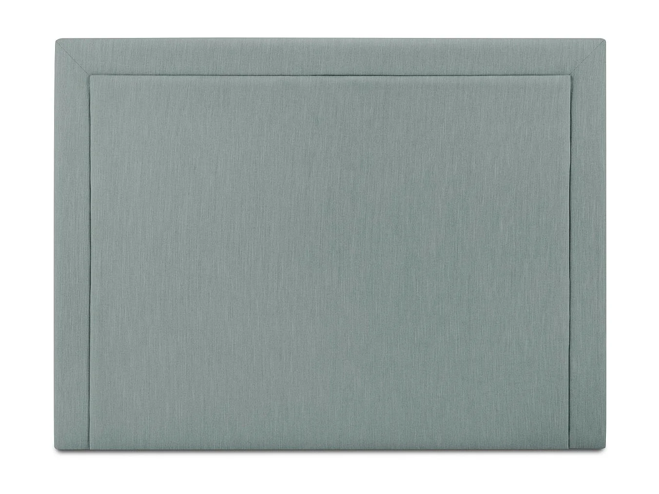 CXL by Christian Lacroix - Tête de lit "Marie" 140x120cm en tissu structurel bleu - 140x8x120cm