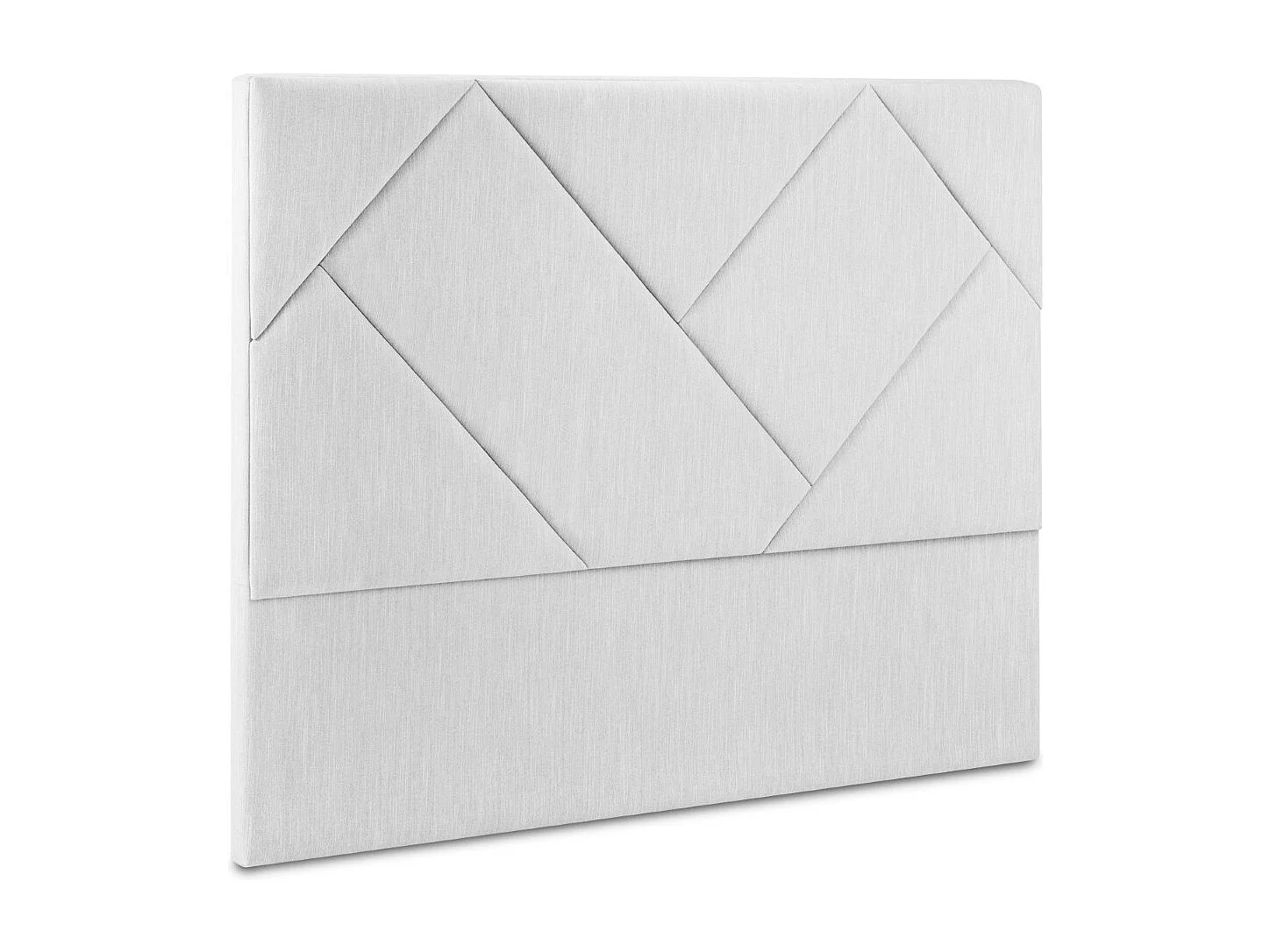 CXL by Christian Lacroix - Zagłówek, "Alpilles" 140x120cm tkanina strukturalna, szary jasny - 140x8x120cm