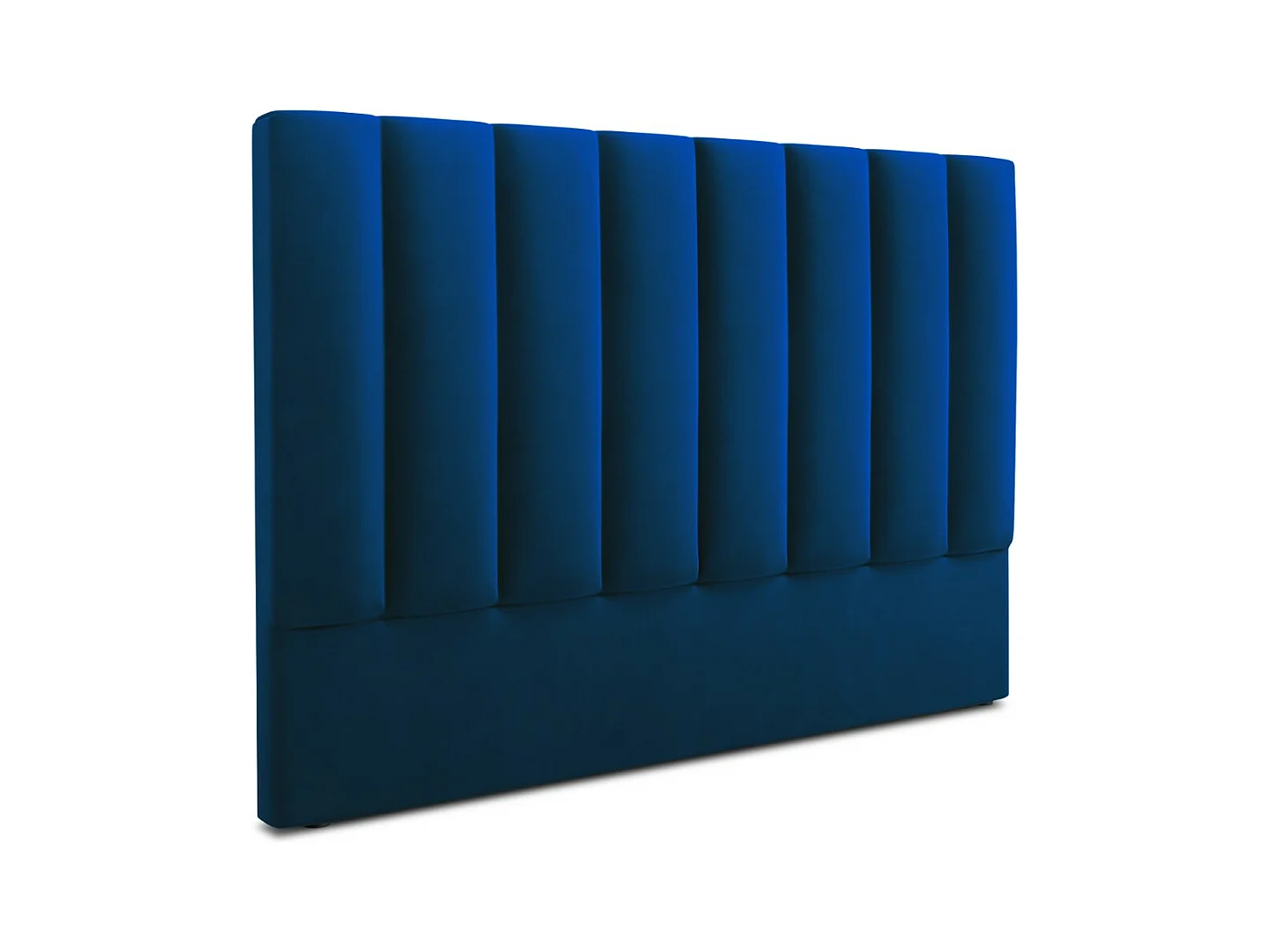 CXL by Christian Lacroix - Tête de lit "Camargue" 180x120cm en velours bleu roi - 180x8x120cm