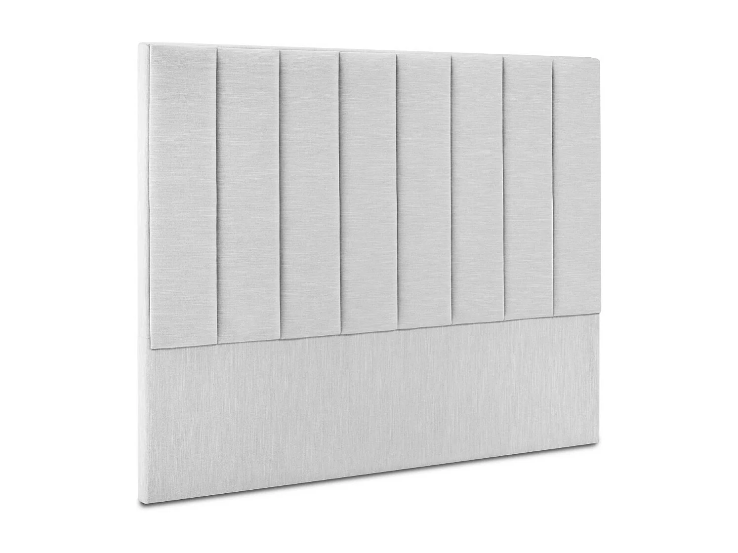 CXL by Christian Lacroix - Zagłówek, "Camargue" 160x120cm tkanina strukturalna, szary jasny - 160x8x120cm