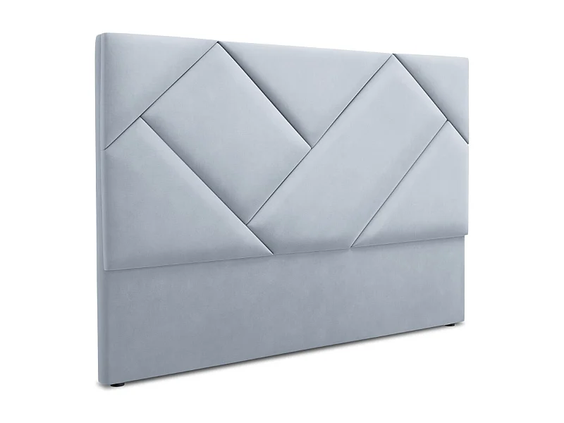 CXL by Christian Lacroix - Kopfteil "Alpilles" Sitzer aus Samt hellblau - 200x8x120cm