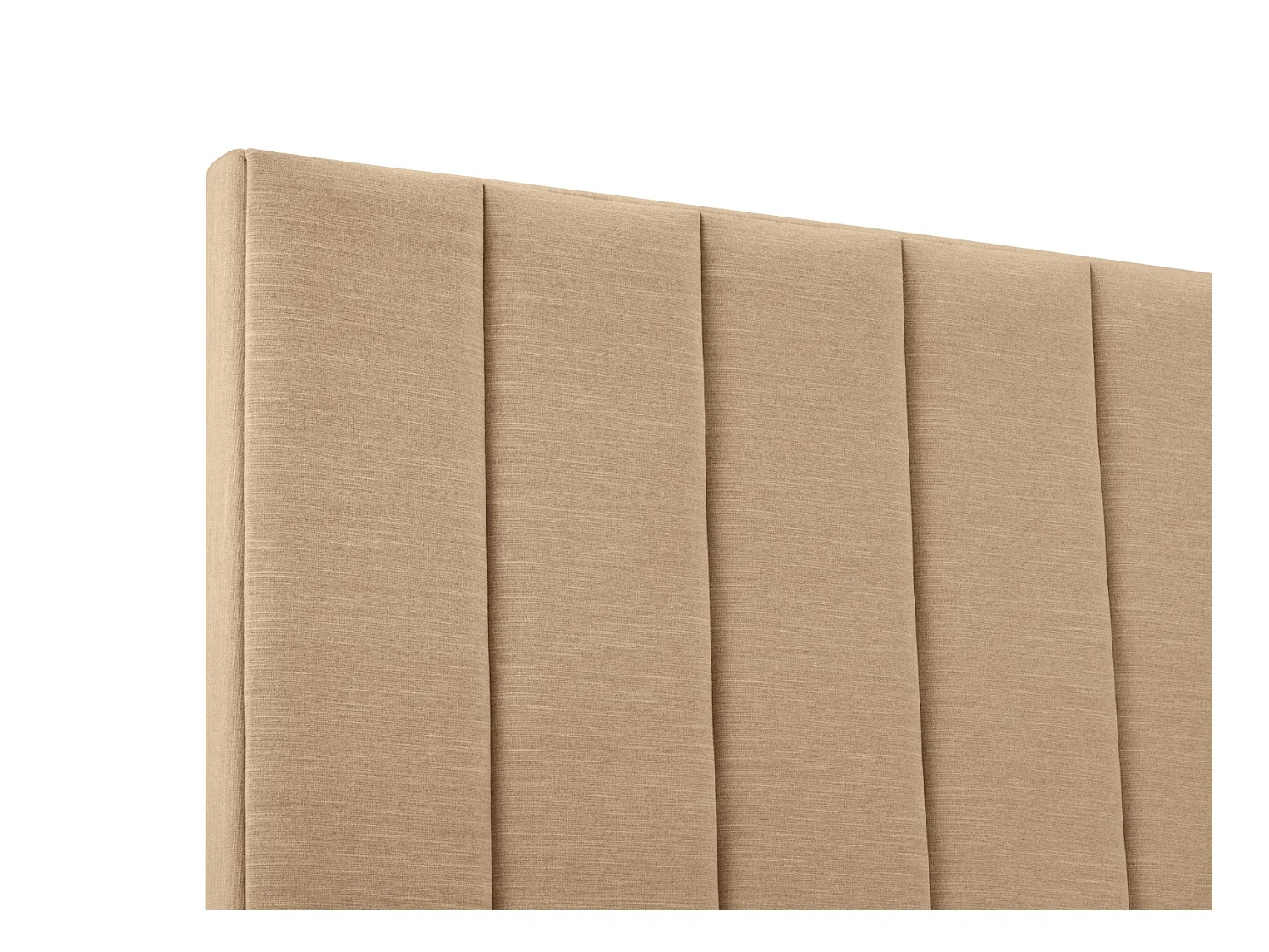 CXL by Christian Lacroix - Tête de lit "Camargue" 140x120cm en tissu structurel beige - 140x8x120cm