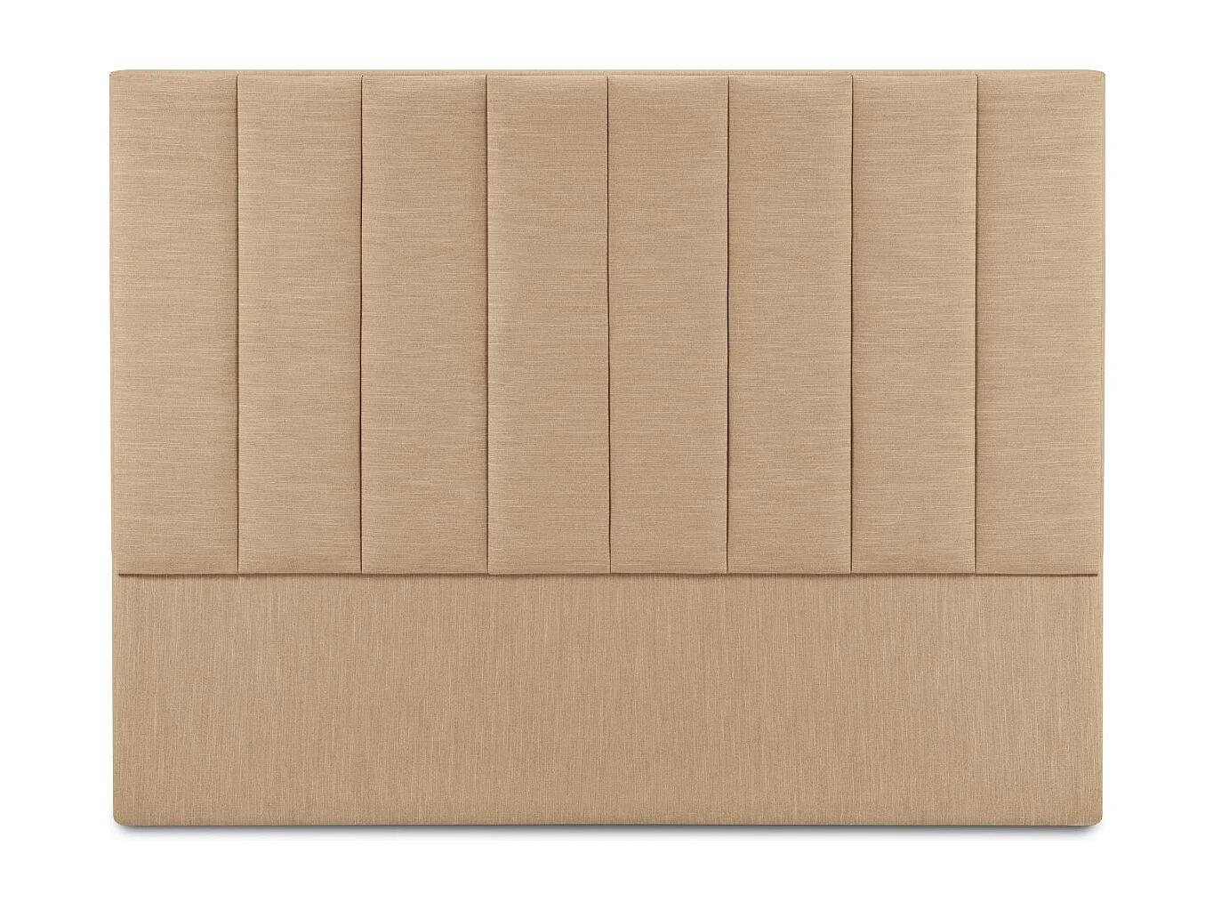 CXL by Christian Lacroix - Hoofdeinde "Camargue" 140x120cm, Structurele stof, Beige - 140x8x120cm