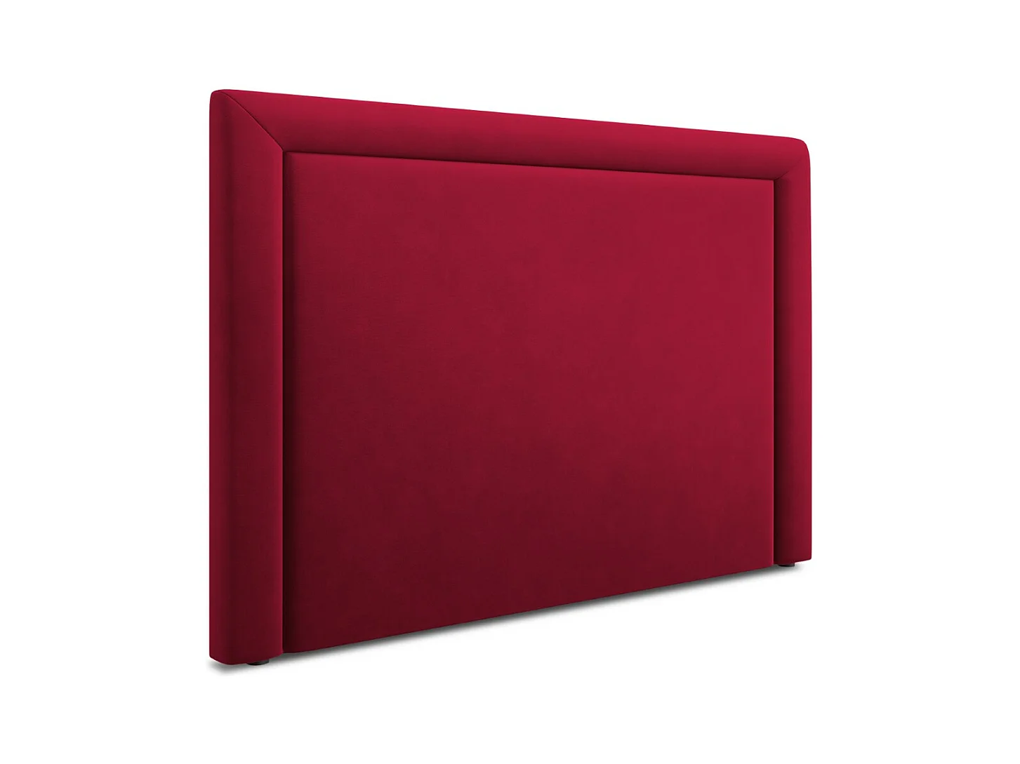 CXL by Christian Lacroix - Tête de lit "Marie" 160x120cm en velours rouge - 160x8x120cm