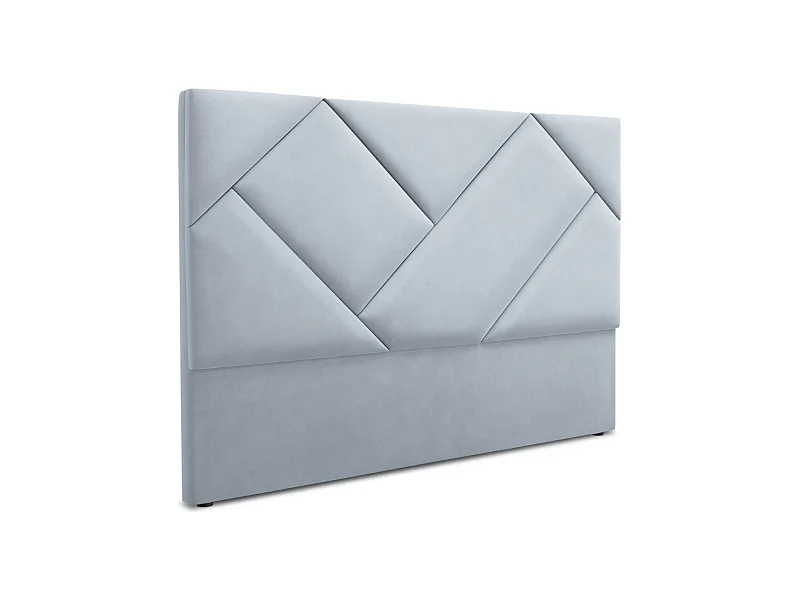 CXL by Christian Lacroix - Zagłówek, "Alpilles" 180x120cm welur, niebieski jasny - 180x8x120cm