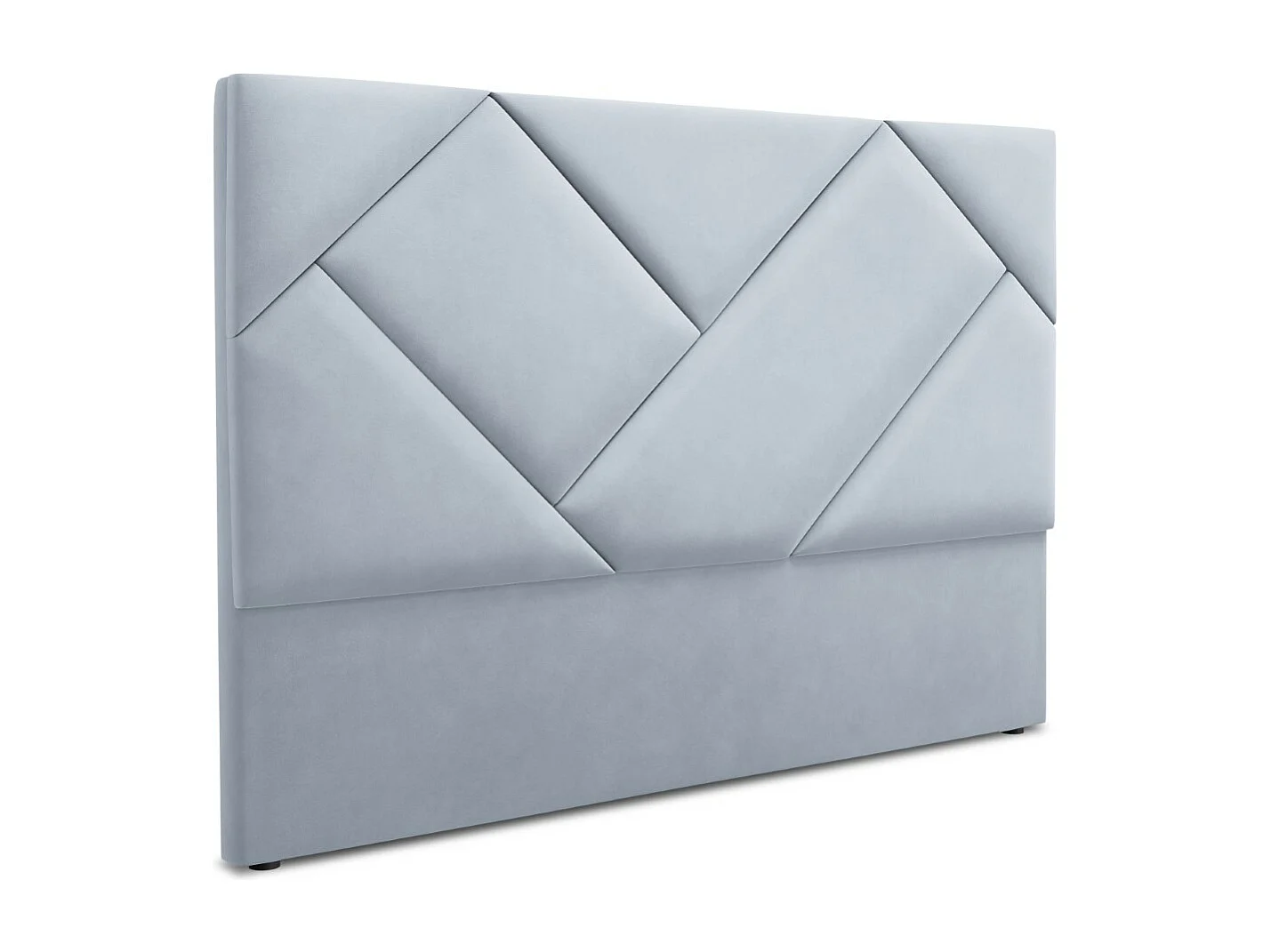 CXL by Christian Lacroix - Kopfteil "Alpilles" Sitzer aus Samt hellblau - 180x8x120cm