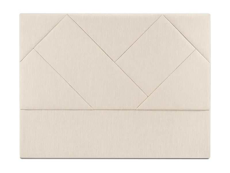 CXL by Christian Lacroix - Kopfteil "Alpilles" Sitzer aus strukturiertem Stoff leichtes beige - 160x8x120cm