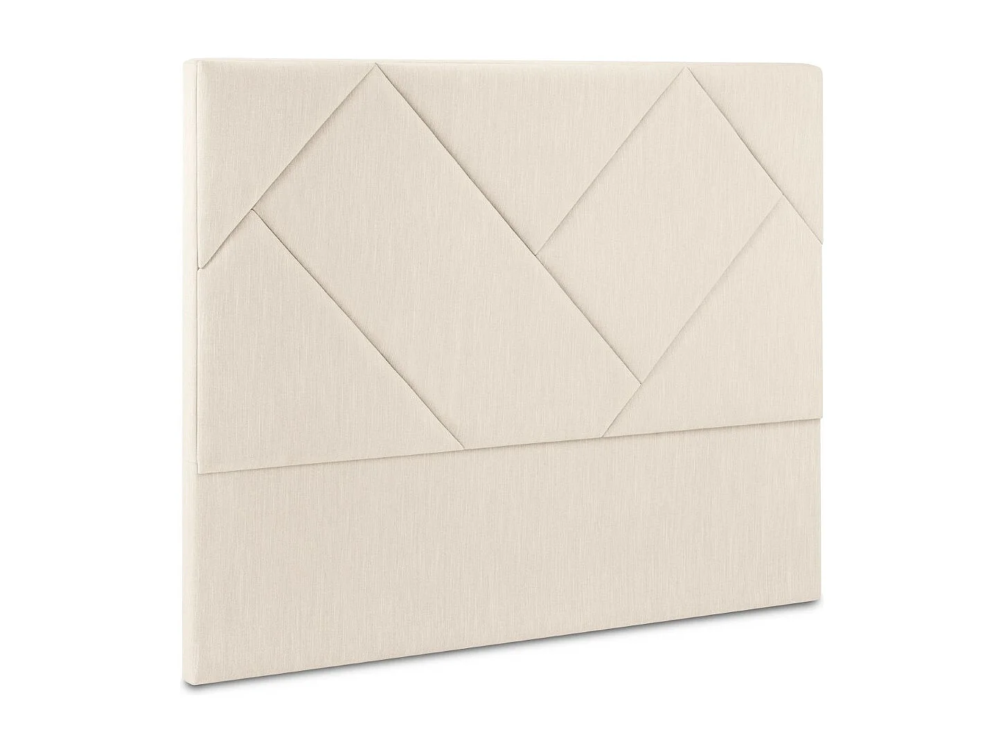 CXL by Christian Lacroix - Kopfteil "Alpilles" Sitzer aus strukturiertem Stoff leichtes beige - 160x8x120cm