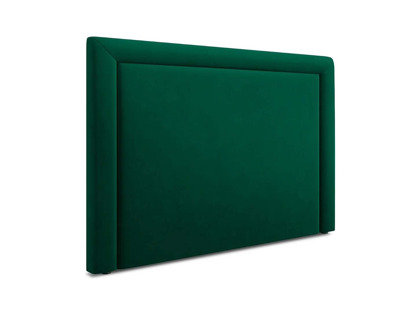 CXL by Christian Lacroix - Tête de lit "Marie" 160x120cm en velours vert bouteille - 160x8x120cm