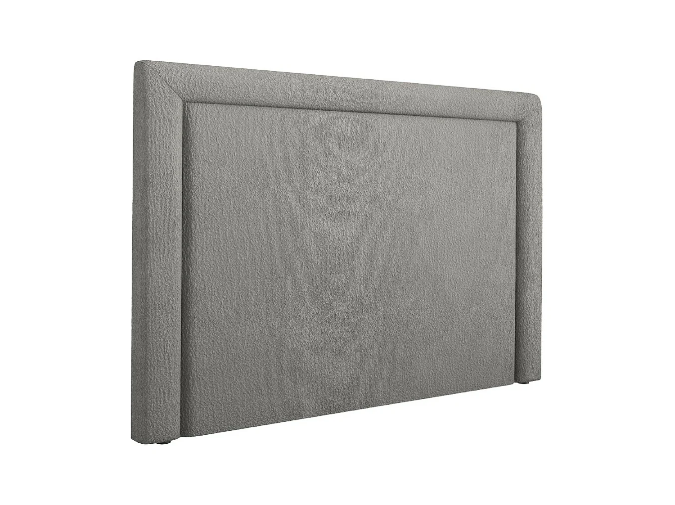 CXL by Christian Lacroix - Tête de lit "Marie" 180x120cm en bouclé gris - 180x8x120cm