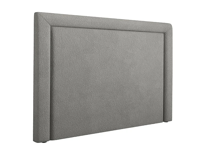 CXL by Christian Lacroix - Tête de lit "Marie" 180x120cm en bouclé gris - 180x8x120cm
