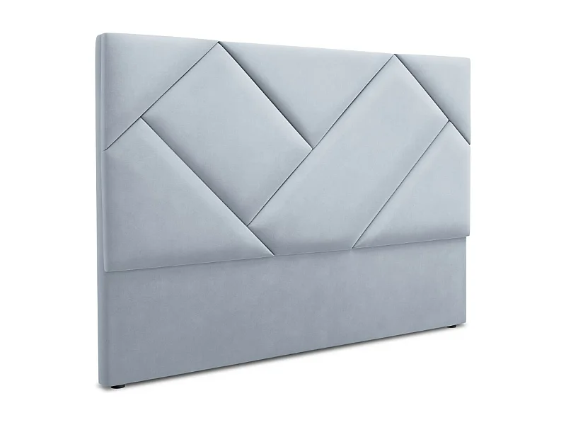 CXL by Christian Lacroix - Zagłówek, "Alpilles" 140x120cm welur, niebieski jasny - 140x8x120cm