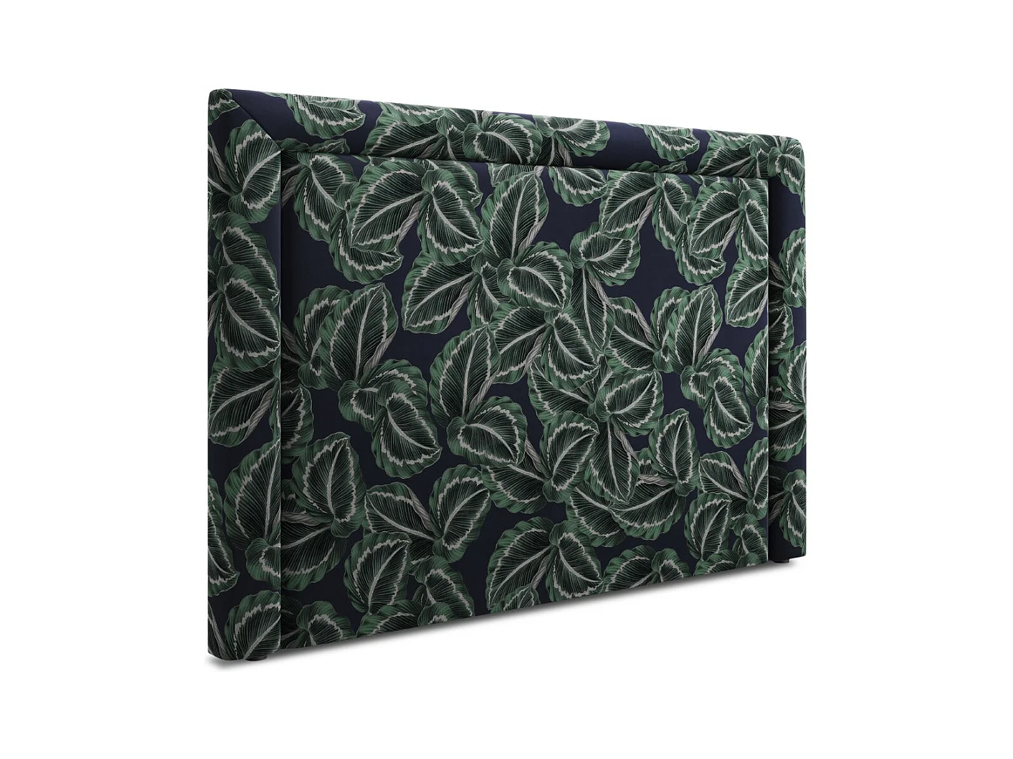 CXL by Christian Lacroix - Tête de lit "Marie" 180x120cm en velours motif de la jungle - 180x8x120cm