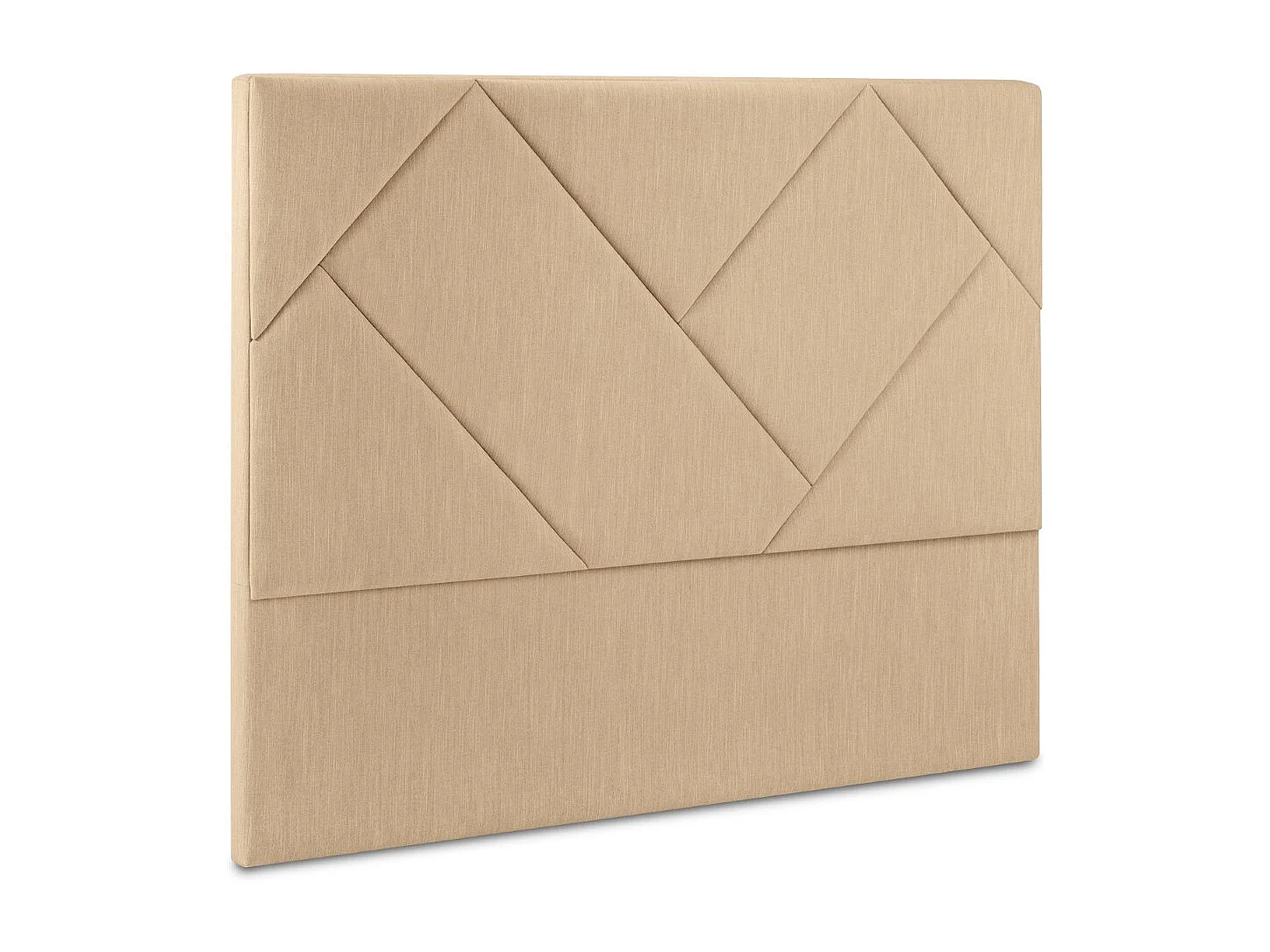 CXL by Christian Lacroix - Hoofdeinde "Alpilles" 160x120cm, Structurele stof, Beige - 160x8x120cm