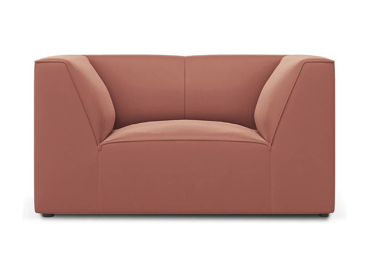 CXL by Christian Lacroix - Sessel "Charles" Sitzer aus Samt rosa - 120x92x69cm