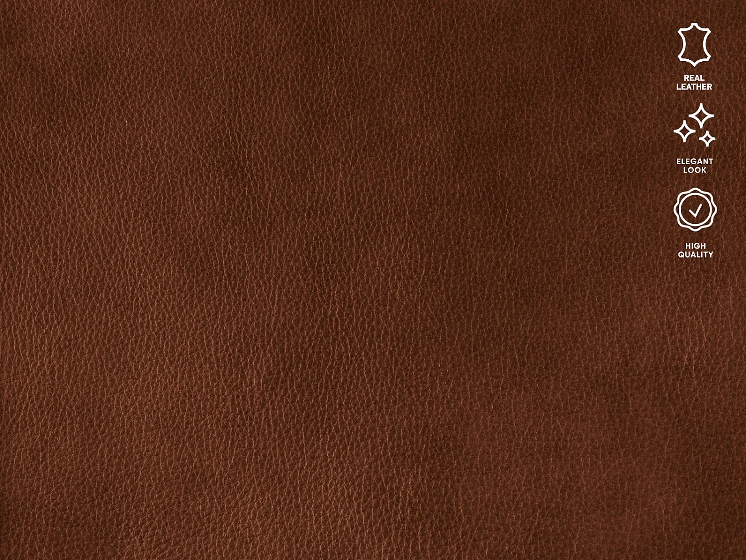 CXL by Christian Lacroix - Fauteuil "Audra" en cuir véritable marron - 87x82x83cm