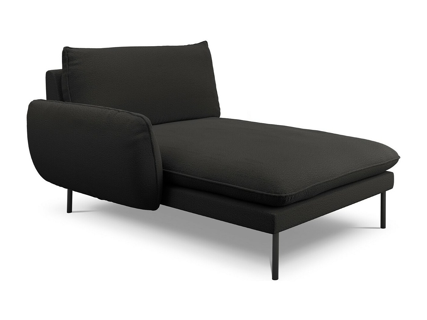 Méridienne Stressless Cuir Noir Pleine Fleur – Réglable – Occasion