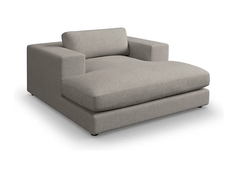 CXL by Christian Lacroix - Cama de dia "Tendance" em tecido estrutural cinza - 156x140x72cm