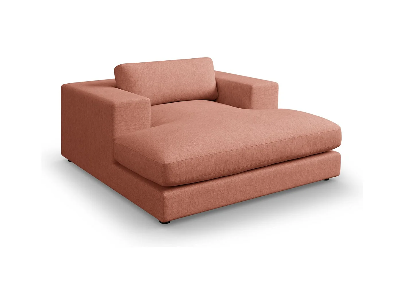 CXL by Christian Lacroix - Chaise longue "Tendance" Structurele stof, Rood - 156x140x72cm