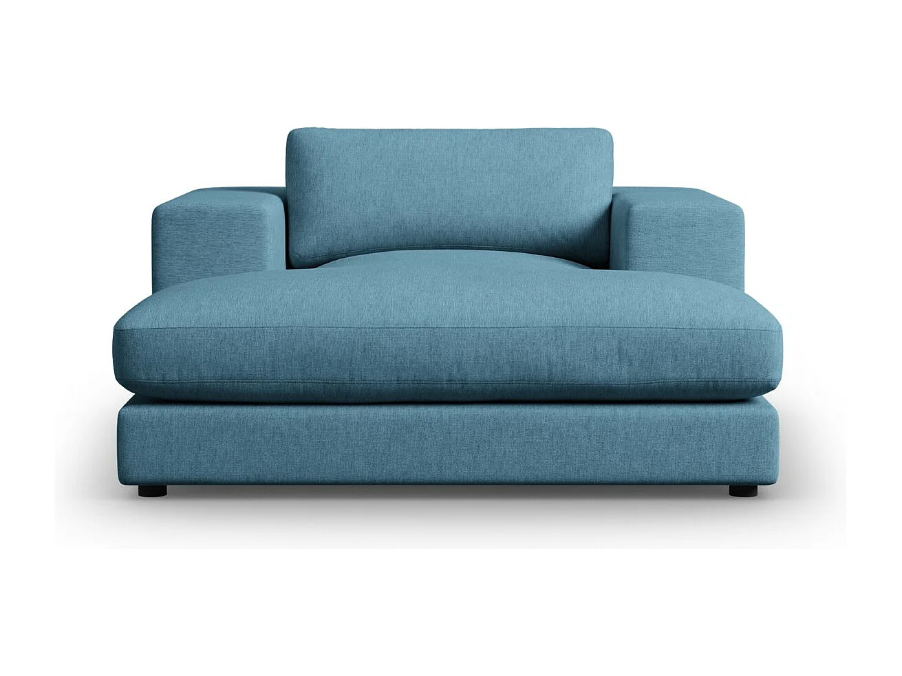 CXL by Christian Lacroix - Chaise longue "Tendance" Structurele stof, Blauw - 156x140x72cm