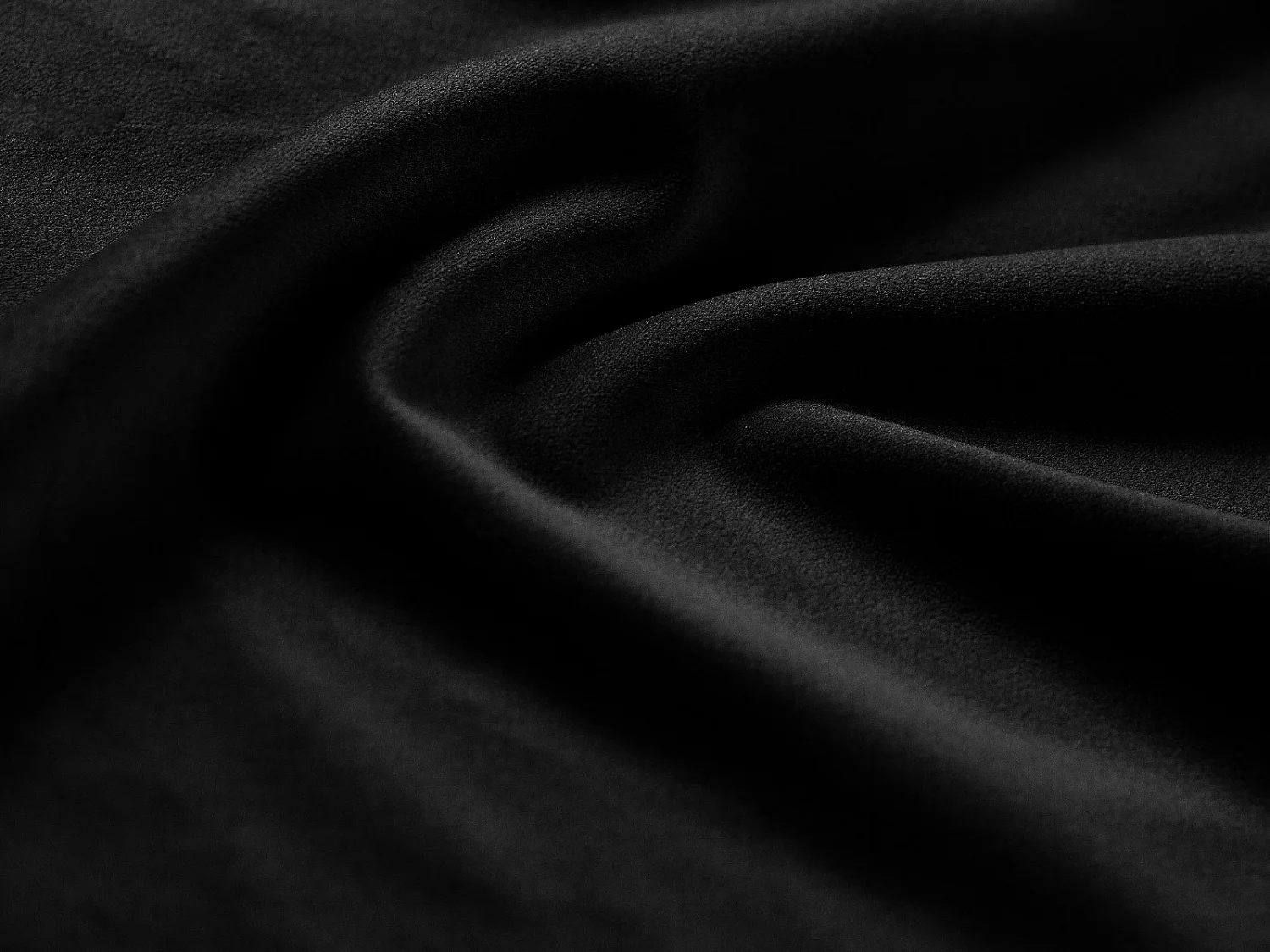 Cosmopolitan Design - Opbergbed met hoofdeinde "Colonel" 140x200cm, Flueel, Zwart - 220x160x100cm