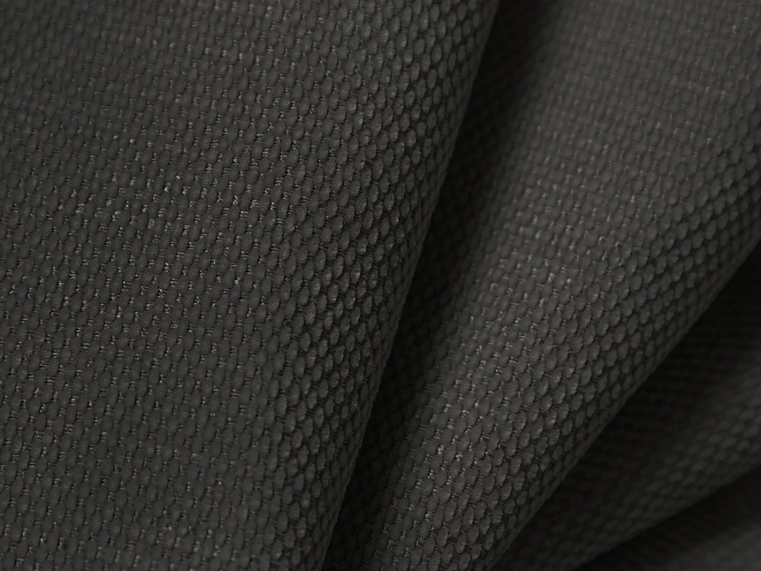 Cosmopolitan Design - Lit coffre avec tête de lit "Colonel" 200x200cm en chenille gris foncé - 220x220x100cm