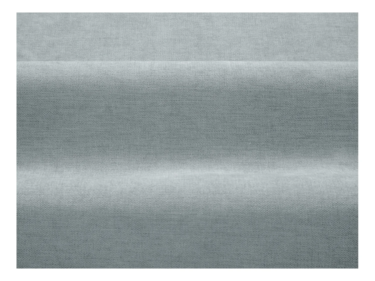 CXL by Christian Lacroix - Lit coffre avec tête de lit "Valerie" 140x200cm en chenille bleu satiné - 230x165x120cm