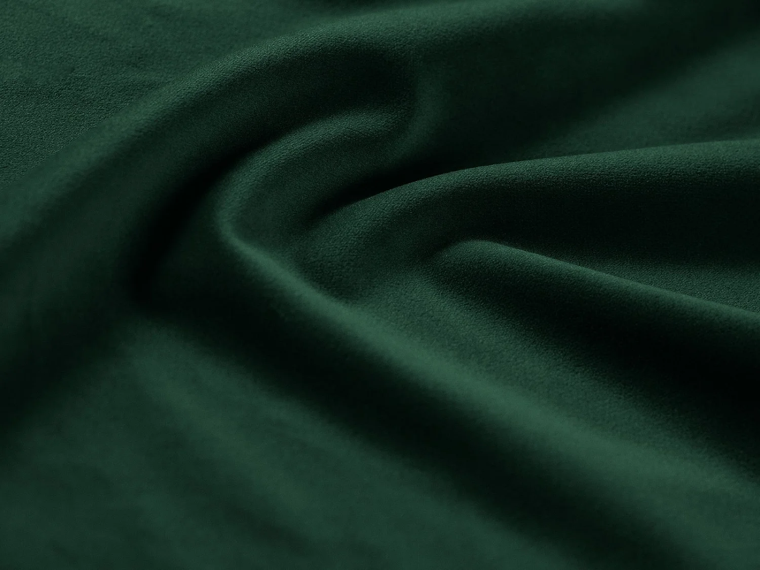 Cosmopolitan Design - Lit coffre avec tête de lit "Colonel" 180x200cm en velours vert bouteille - 220x200x100cm