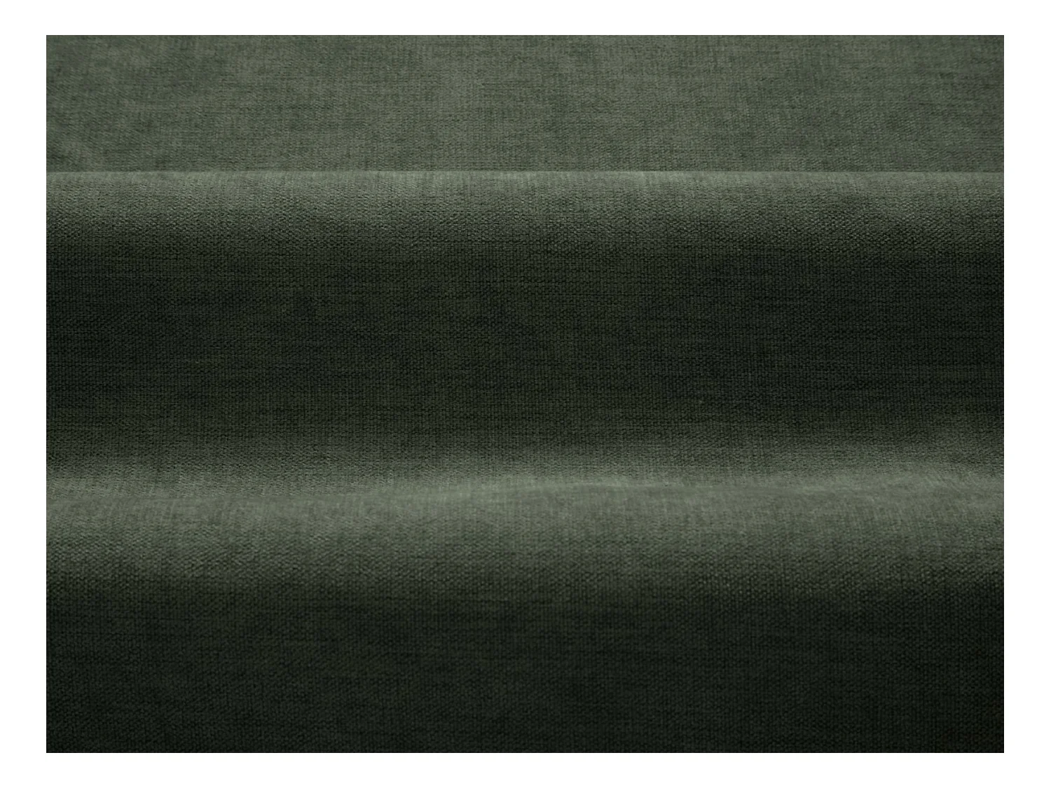 CXL by Christian Lacroix - Lit coffre avec tête de lit "Valerie" 200x200cm en chenille vert mousse - 230x225x120cm